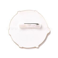 Moon Acrylic Safety Brooch&nbsp;JEWB-D009-17P