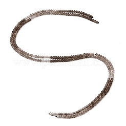 Gradient Natural Smoky Quartz Beads Strands&nbsp;GG-NH0017-A01