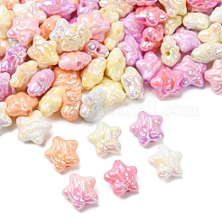 UV Plating & Luminous Opaque Acrylic Beads&nbsp;MACR-L015-14E