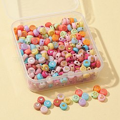 40G 4 Style Opaque Acrylic Beads&nbsp;SACR-FS0001-09