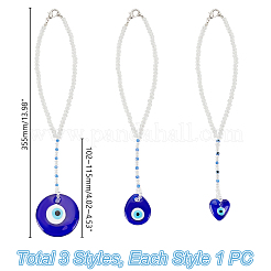 Glass Pendant Decorations&nbsp;HJEW-GA00001