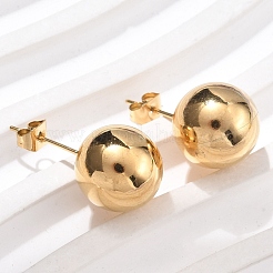 304 Stainless Steel Stud Earrings&nbsp;EJEW-U060-02C-G