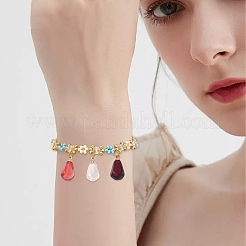 15Pcs 3 Colors Resin Pendants&nbsp;RESI-YW0006-02