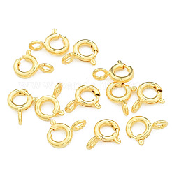 Brass Spring Ring Clasps&nbsp;KK-N259-10