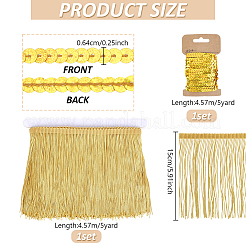 5 Yards Sparkle PET Paillette Beads&nbsp;DIY-GA0010-18