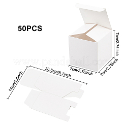 Foldable Cardboard Paper Jewelry Boxes&nbsp;CON-WH0072-34B