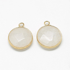 Natural White Jade Pendants&nbsp;G-Q964-13G