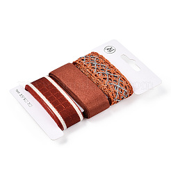 9 Yards 3 Styles Polyester Ribbon&nbsp;SRIB-A014-J01-A