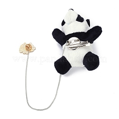 Cartoon Panda Enamel Pin&nbsp;JEWB-Z001-14