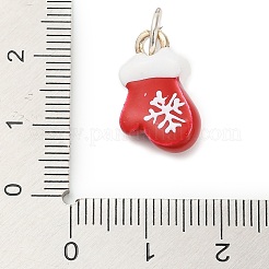Christmas Themes Alloy Enamel Pendants&nbsp;FIND-I063-01B