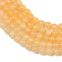 Natural Topaz Jade Beads Strands&nbsp;G-M438-A06-01