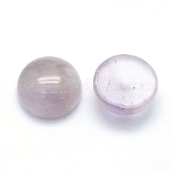 Natural Amethyst Cabochons&nbsp;G-P393-R56-8MM