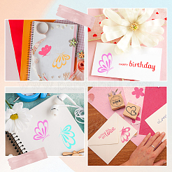 1Pc Butterfly Clear Silicone Stamps&nbsp;DIY-CP0009-56