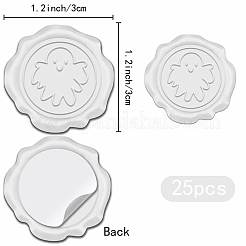 25Pcs Adhesive Wax Seal Stickers&nbsp;DIY-CP0011-30F