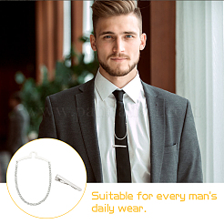 Brass Tie Clip&nbsp;AJEW-FG0003-09