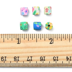 150Pcs 6 Colors Handmade Polymer Clay Beads&nbsp;CLAY-FS0001-21