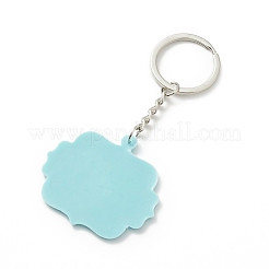 Eid Mubarak Keychain PVC Plastic Keychain&nbsp;LS-KEYC-G053-01P