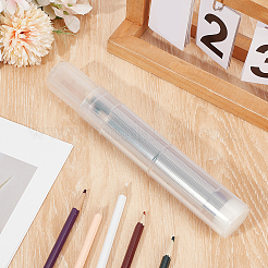 Portable Transparent PP Retractable Pen Holder&nbsp;AJEW-WH20020-656