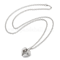 Brass Pendant Necklaces&nbsp;NJEW-P299-A03-P