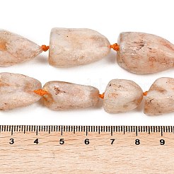 Raw Rough Heated Natural Citrine Beads Strands&nbsp;G-A305-A01-01