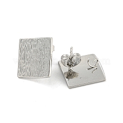 Non-Tarnish 304 Stainless Steel Stud Earring Findings&nbsp;STAS-A091-03A-P
