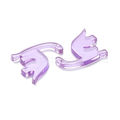 Transparent Acrylic Pendants&nbsp;TACR-M002-01D