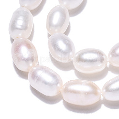 Natural Cultured Freshwater Pearl Beads Strands&nbsp;LS-PEAR-N012-06L