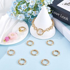 30Pcs Alloy Spring Gate Ring&nbsp;FIND-SP0001-48