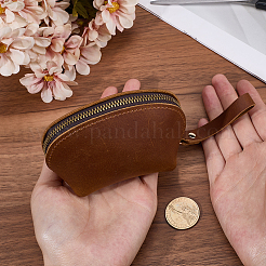 Leather Credit Card Wallets for Women Men&nbsp;AJEW-WH20007-10B