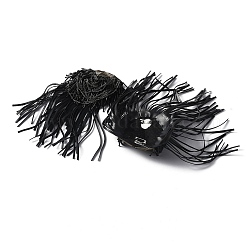 Detachable PU Leather Tassel Epaulettes&nbsp;AJEW-WH0355-03