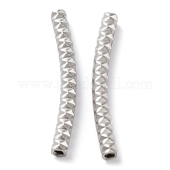 Non-Tarnish 304 Stainless Steel Tube Beads&nbsp;STAS-K259-12P