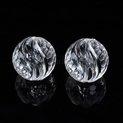 Transparent Acrylic Beads&nbsp;TACR-N009-34