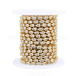 Teardrop Cubic Zirconia Strass Chains&nbsp;CHC-N020-10