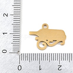 304 Stainless Steel Pendants&nbsp;SA-CBAE30B-01C-G