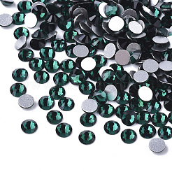 Glass Flat Back Rhinestone Cabochons&nbsp;RGLA-S002-16SS-10