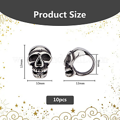 10Pcs 316 Surgical Stainless Steel Beads&nbsp;STAS-DC0016-70