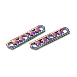 Ion Plating(IP) 304 Stainless Steel Connector Charms&nbsp;STAS-L268-036MC