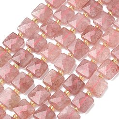 Natural Strawberry Quartz Beads Strands&nbsp;G-L642-L06-10mm