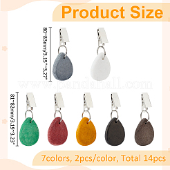 14Pcs 7 Styles Marble Tablecloth Weights&nbsp;AJEW-WR0002-54