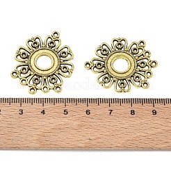 Tibetan Style Connectors&nbsp;TIBEP-EA541Y-AG-FF