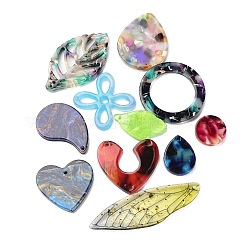 Cellulose Acetate(Resin) Pendants&nbsp;KY-XCP0001-10