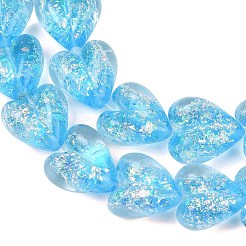 Handmade Foil Glass Beads&nbsp;DICH-C001-01F
