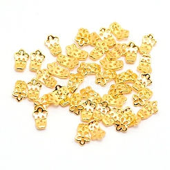 Alloy Cabochons&nbsp;MRMJ-WH0067-12G-RS