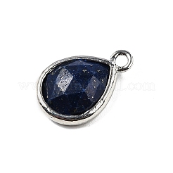 Natural Dyed Lapis Lazuli Faceted Pendants&nbsp;G-U019-05P-07