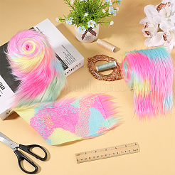 Artificial Wool Fabric for Christmas&nbsp;BJEW-WH0514-13E