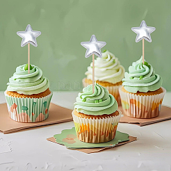 50Pcs Star PU Cake Toppers&nbsp;FIND-SP0005-69B