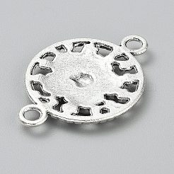 Tibetan Style Alloy Connector Charms&nbsp;FIND-WH0172-63AS