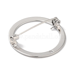Brass Brooch Findings&nbsp;KK-U013-12P