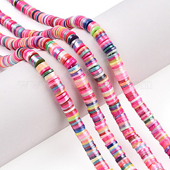 Handmade Polymer Clay Beads&nbsp;CLAY-TAC0006-03B-15