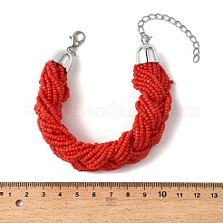 Glass Seed Multi-strand Bracelets&nbsp;BJEW-H204-01P